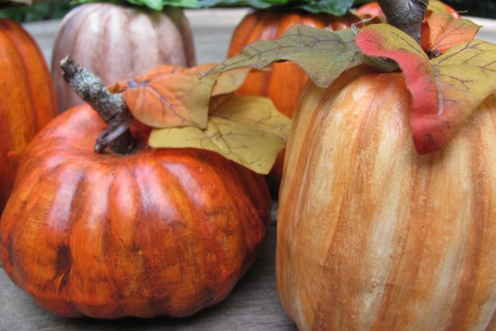 How to Make a Plastic Pumpkin Look Real